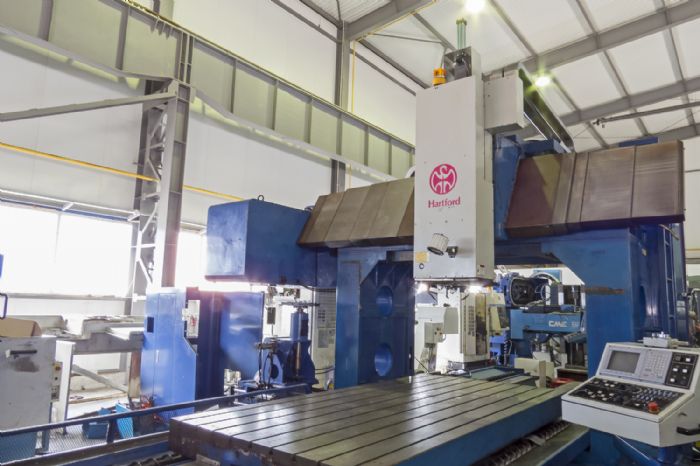 CNC Fresadora de portico HARTFORD HB 3150, CNC de portico
